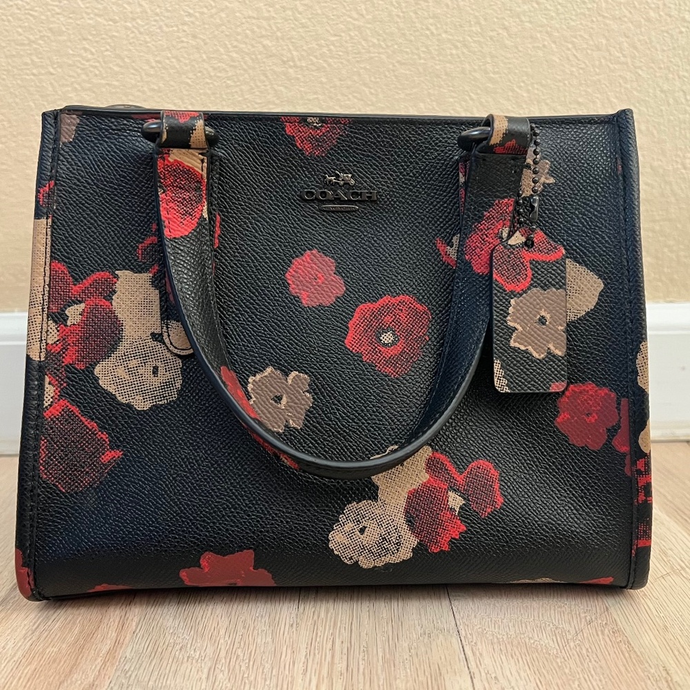 Coach Limited Edition Floral Handbag